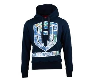 Męskie Street Autonomy Bluzy>Bluza z kapturem Earth blue 2021