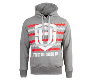 Męskie Street Autonomy Bluzy>Bluza z kapturem Danger grey 2021