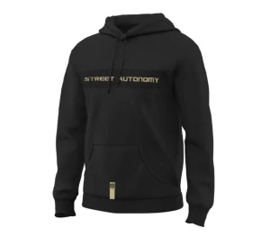 Męskie Street Autonomy Bluzy>BLUZA Z KAPTUREM COM BLACK/GOLD 2024