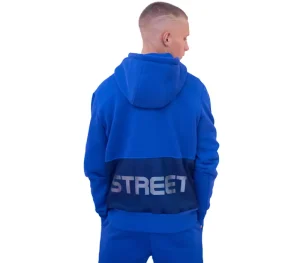 Męskie Street Autonomy Bluzy>BLUZA Z KAPTUREM COM BLUE 2023