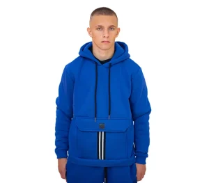 Męskie Street Autonomy Bluzy>BLUZA Z KAPTUREM HIT BLUE 2023