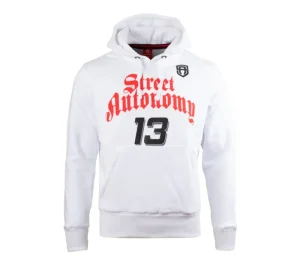 Męskie Street Autonomy Bluzy>Bluza z kapturem Basket white 2021