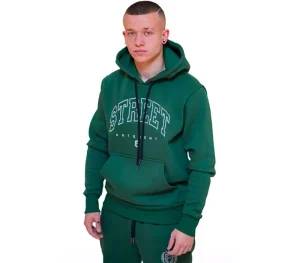 Męskie Street Autonomy Bluzy>BLUZA Z KAPTUREM HARWART GREEN 2023