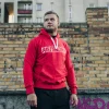 Męskie Street Autonomy Bluzy>BLUZA Z KAPTUREM TURBO RED/WHITE 2022