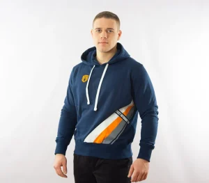 Męskie Street Autonomy Bluzy>Bluza z kapturem Vens blue 2021