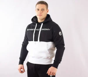 Męskie Street Autonomy Bluzy>Bluza z kapturem Fifty Fifty black/silver 2021
