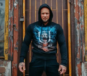 Męskie Street Autonomy Bluzy>Bluza z kapturem TOXIC black 2021