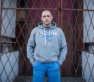 Męskie Street Autonomy Bluzy>BLUZA Z KAPTUREM ACAB 3 GREY 2022