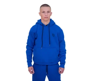 Męskie Street Autonomy Bluzy>BLUZA Z KAPTUREM COM BLUE 2023