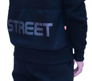 Męskie Street Autonomy Bluzy>BLUZA Z KAPTUREM COM BLACK 2023