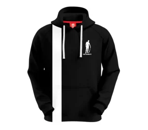 Męskie Street Autonomy Bluzy>BLUZA Z KAPTUREM PITT BLACK/WHITE 2023