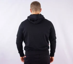 Męskie Street Autonomy Bluzy>Bluza z kapturem Flame Logo black 2021