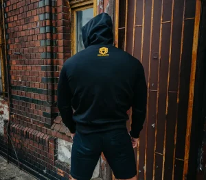 Męskie Street Autonomy Bluzy>Bluza z kapturem EST 2 black 2021