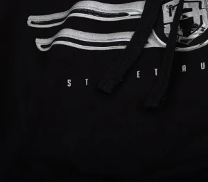 Męskie Street Autonomy Bluzy>Bluza z kapturem Ebra black/silver 2021