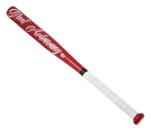 Street Autonomy Kije Bejsbolowe>KIJ BEJSBOLOWY DREWNIANY TM ALFA RED/WHITE - II Gatunek!!