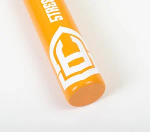 Street Autonomy Kije Bejsbolowe>KIJ BEJSBOLOWY DREWNIANY TM WRITE ORANGE/WHITE - II Gatunek!!