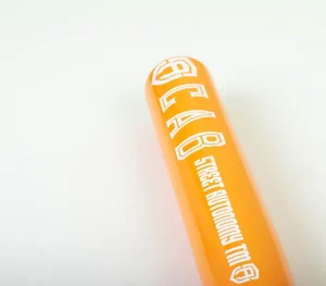 Street Autonomy Kije Bejsbolowe>KIJ BEJSBOLOWY DREWNIANY TM ACAB ORANGE/WHITE - II Gatunek!!