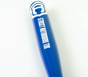 Street Autonomy Kije Bejsbolowe>KIJ BEJSBOLOWY DREWNIANY TM WRITE BLUE/WHITE - II Gatunek!!