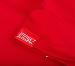 Damskie Street Autonomy Koszulki>Koszulka damska GLUE red/white 2021
