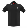 Męskie Street Autonomy Koszulki Polo>KOSZULKA POLO IZI BLACK/WHITE 2024