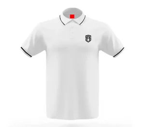 Męskie Street Autonomy Koszulki Polo>KOSZULKA POLO IZI WHITE/BLACK 2024