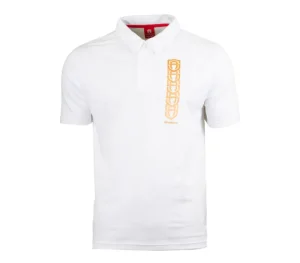 Męskie Street Autonomy Koszulki Polo>Koszulka Polo Hologram white/gold 2021