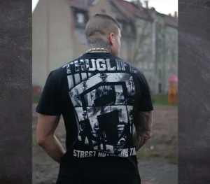 Męskie Street Autonomy Koszulki>KOSZULKA THUG BLACK 2024
