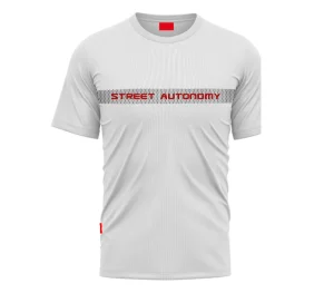 Męskie Street Autonomy Koszulki>KOSZULKA COM WHITE/RED 2024