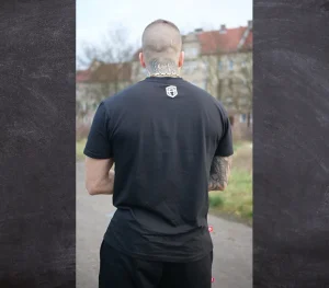 Męskie Street Autonomy Koszulki>KOSZULKA LETTER BLACK 2024