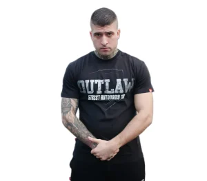 Męskie Street Autonomy Koszulki>KOSZULKA OUTLAW BLACK 2024