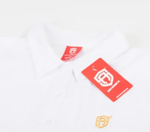 Męskie Street Autonomy Bluzy>LONGSLEEVE POLO MANY WHITE/GOLD 2020