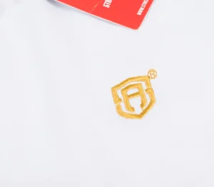 Męskie Street Autonomy Bluzy>LONGSLEEVE POLO MANY WHITE/GOLD 2020