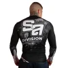 Męskie Street Autonomy Męskie>Rashguard Long Divison black/white 2022