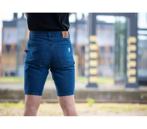 Męskie Street Autonomy Spodenki>SPODENKI JEANS RALF DARK BLUE 2023