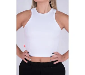 Damskie Street Autonomy Tank Top>TANK TOP DAMSKI LINEX WHITE 2023