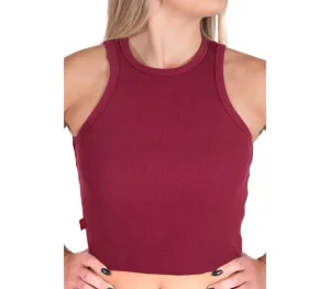 Damskie Street Autonomy Tank Top>TANK TOP DAMSKI LINEX BURGUNDY 2023