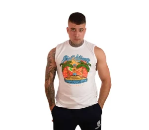 Męskie Street Autonomy Tank Top>Tank top Palm white 2022