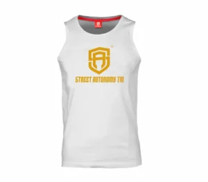 Męskie Street Autonomy Tank Top>Tank top Classic Logo white/gold 2022